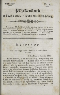 Przewodnik Rolniczo-Przemysłowy 1838-1839 R.3 Nr6