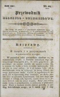 Przewodnik Rolniczo-Przemysłowy 1838-1839 R.3 Nr18