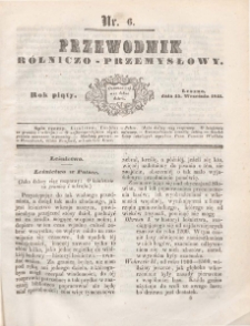 Przewodnik Rolniczo-Przemysłowy 1841.09.15 R.5 Nr 6