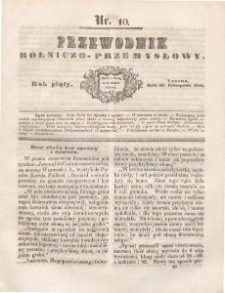 Przewodnik Rolniczo-Przemysłowy 1841.11.15 R.5 Nr 10