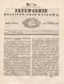 Przewodnik Rolniczo-Przemysłowy 1843.04.01 R.6 Nr 19