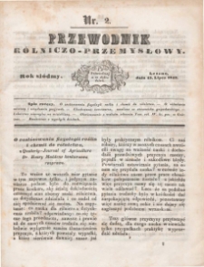 Przewodnik Rolniczo-Przemysłowy 1843.07.15 R.7 Nr 2