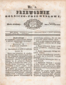 Przewodnik Rolniczo-Przemysłowy 1843.09.01 R.7 Nr 5
