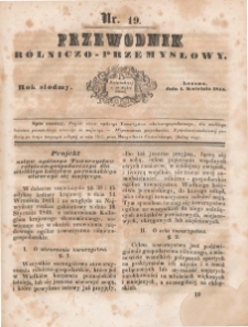 Przewodnik Rolniczo-Przemysłowy 1844.04.01 R.7 Nr 19