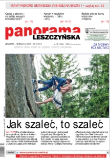 Panorama Leszczyńska 2015.04.23 R.37 Nr17(1834)