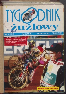 Tygodnik Żużlowy 1998.01.04 R.8 Nr1(372)