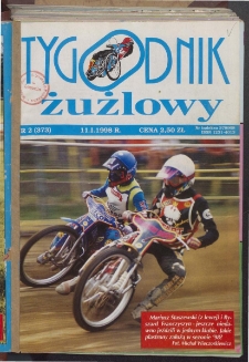 Tygodnik Żużlowy 1998.01.11 R.8 Nr2(373)
