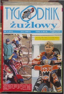 Tygodnik Żużlowy 1998.01.18 R.8 Nr3(374)