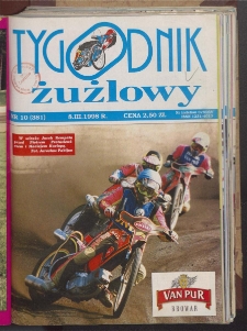Tygodnik Żużlowy 1998.03.08 R.8 Nr10(381)