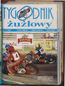 Tygodnik Żużlowy 1998.03.15 R.8 Nr11(382)
