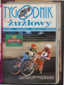 Tygodnik Żużlowy 1998.03.22 R.8 Nr12(383)
