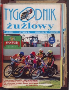 Tygodnik Żużlowy 1998.05.10 R.8 Nr19(390)