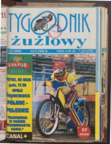 Tygodnik Żużlowy 1998.05.24 R.8 Nr21(392)