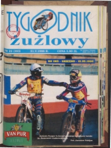 Tygodnik Żużlowy 1998.05.31 R.8 Nr22(393)