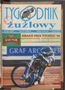 Tygodnik Żużlowy 1998.06.28 R.8 Nr26(397)
