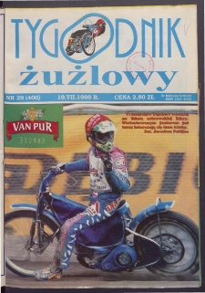 Tygodnik Żużlowy 1998.07.19 R.8 Nr29(400)