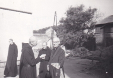 Wizyta opata prezesa Kongregacji Zwiastowania Najświętszej Maryi Pannie o.Ambroise Wateleta.28-30 sierpień 1987 r.