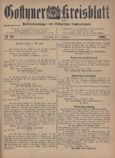 Gostyner Kreisblatt 1905.12.06 Nr 97