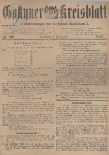 Gostyner Kreisblatt 1905.12.30 Nr 103