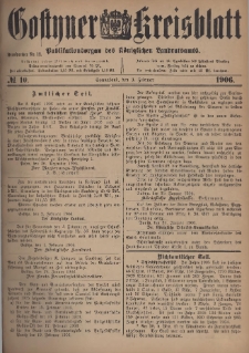 Gostyner Kreisblatt 1906.02.03 Nr 10