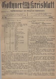 Gostyner Kreisblatt 1906.05.02 Nr 35
