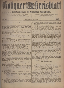 Gostyner Kreisblatt 1906.05.23 Nr 41