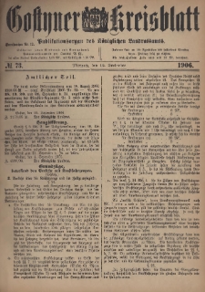 Gostyner Kreisblatt 1906.09.12 Nr 73