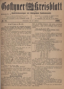 Gostyner Kreisblatt 1908.02.29 Nr 18