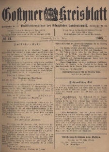 Gostyner Kreisblatt 1908.03.21 Nr 24