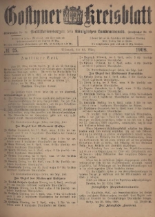 Gostyner Kreisblatt 1908.03.25 Nr 25