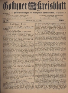 Gostyner Kreisblatt 1908.04.11 Nr 30