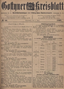 Gostyner Kreisblatt 1908.06.06 Nr 46