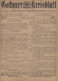 Gostyner Kreisblatt 1908.12.02 Nr 97