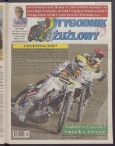 Tygodnik Żużlowy 2011.09.25 R.21 Nr 39 (1088)