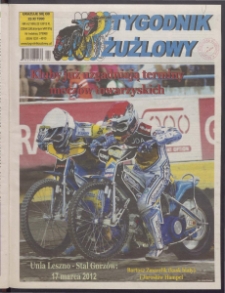 Tygodnik Żużlowy 2012.01.22 R.22 Nr 4 (1105)