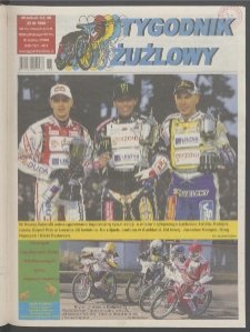 Tygodnik Żużlowy 2012.04.08 R.22 Nr 15 (1116)