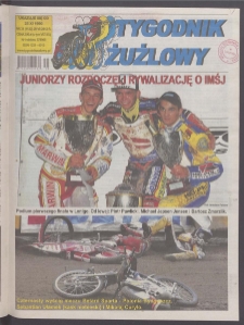 Tygodnik Żużlowy 2012.07.22 R.22 Nr 31 (1131)