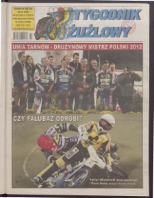 Tygodnik Żużlowy 2012.10.21 R.22 Nr 43 (1144)