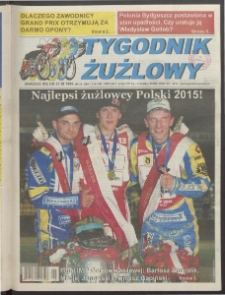 Tygodnik Żużlowy 2015.07.12 R.25 Nr 28 (1286)