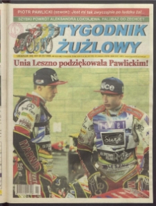 Tygodnik Żużlowy 2015.12.13 R.25 Nr 50 (1308)