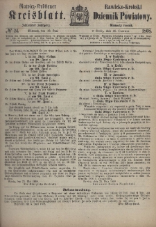 Rawicko-Krobski Dziennik Powiatowy. R. 18 Nr 24