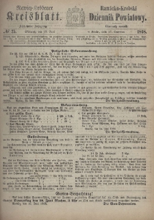 Rawicko-Krobski Dziennik Powiatowy. 1868.06.17 R. 18 Nr 25