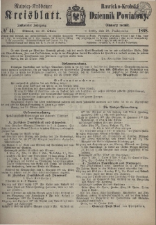 Rawicko-Krobski Dziennik Powiatowy. 1868.10.28 R. 18 Nr 44