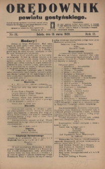 Orędownik Powiatu Gostyńskiego 1920.03.13 R.2 Nr 31