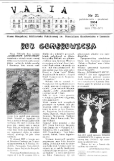 Varia 2004 Nr 21