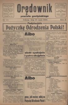 Orędownik Powiatu Gostyńskiego 1920.05.29 R.2 Nr 61