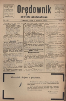 Orędownik Powiatu Gostyńskiego 1920.06.03 R.2 Nr 63