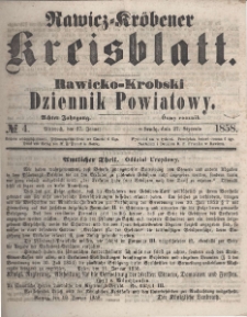 Rawicko-Krobski Dziennik Powiatowy. 1858.01.27 R. 8 Nr