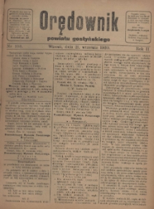 Orędownik Powiatu Gostyńskiego 1920.09.21 R.2 Nr 108