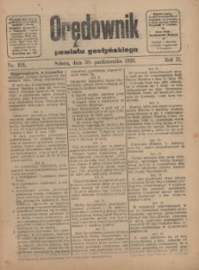Orędownik Powiatu Gostyńskiego 1920.10.30 R.2 Nr 124